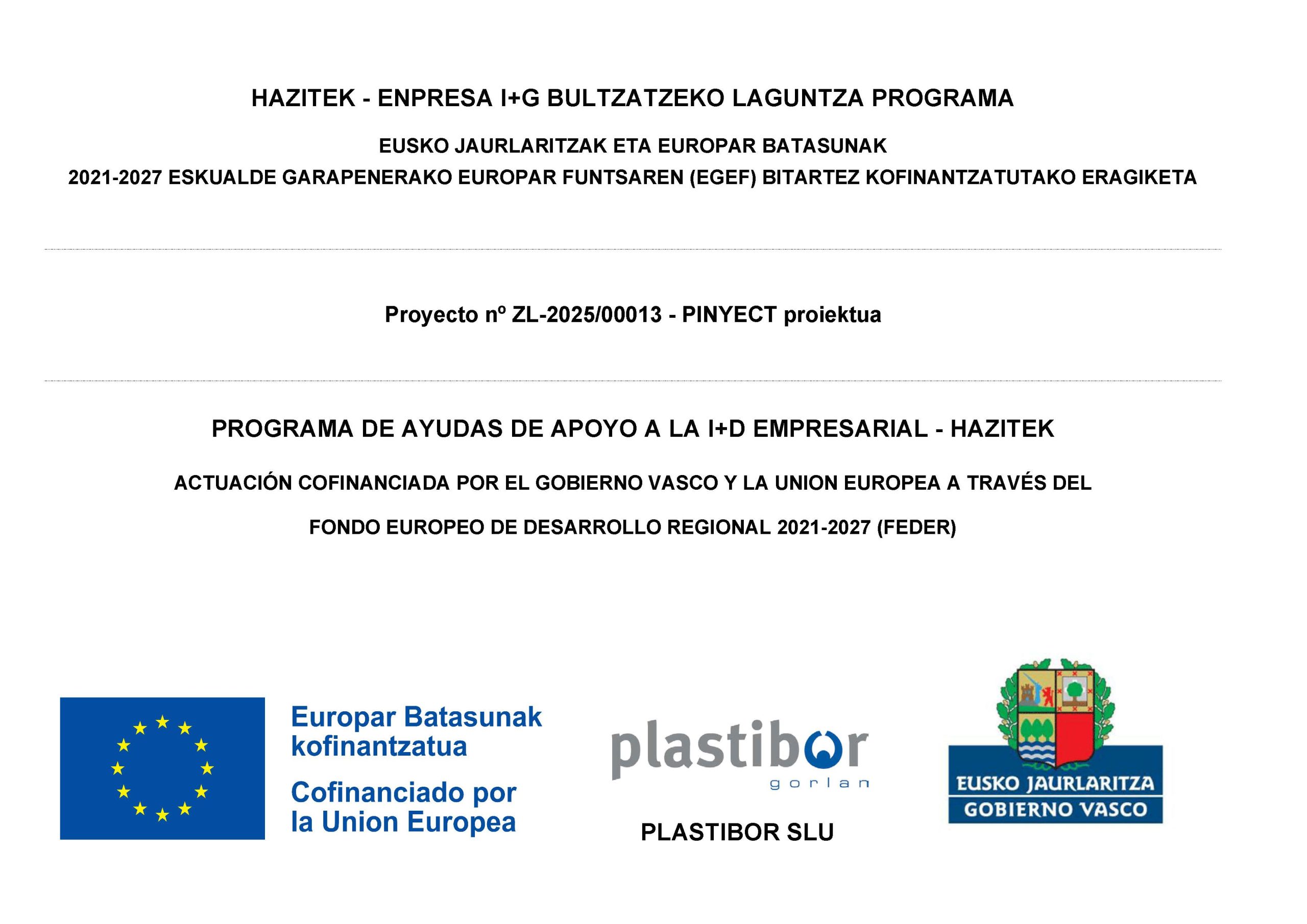 Programa de ayudas de apoyo a la I+D empresarial